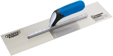 Draper - Soft Grip Stainless Steel Plastering Trowel 455mm