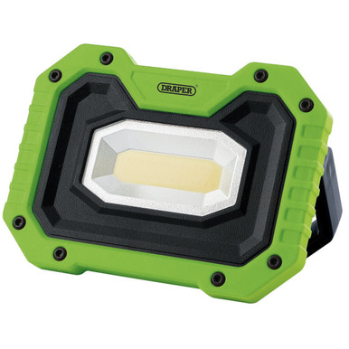 Draper - 5W COB LED Rechargeable Work Light with Wireless Speaker Green