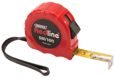 Draper -  Metric/Imperial Measuring Tape 5M/16ft