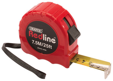 Draper -  Metric/Imperial Measuring Tape 7.5M/25ft