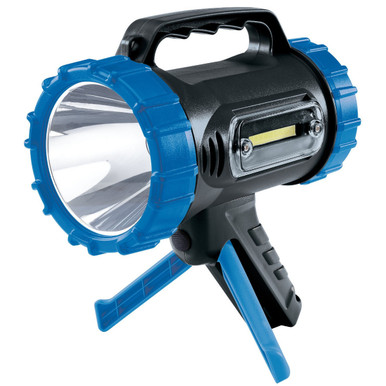 Draper - 10W Cree LED Rechargeable Spotlight with Power Bank and Stand 850 Lumens