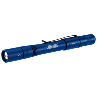 Draper - 1W Rechargeable Pen Torch 80 Lumens