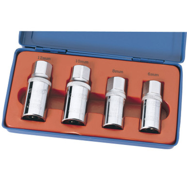 Draper - 1/2inch Sq. Dr. 4 Piece Stud Extractor Set