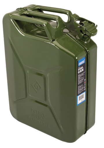 Draper - 20L Steel Fuel Can Green