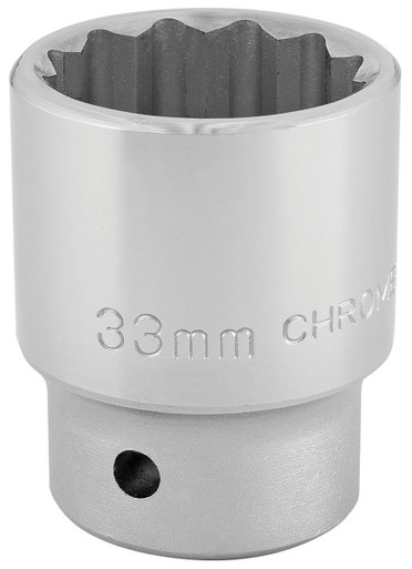 Draper - 3/4inch Sq. Dr. 12 Point Socket 33mm