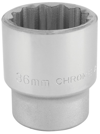 Draper - 3/4inch Sq. Dr. 12 Point Socket 36mm