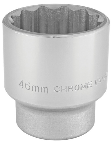 Draper - 3/4inch Sq. Dr. 12 Point Socket 46mm