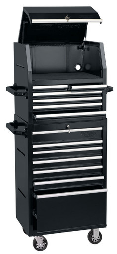 Draper - 26inch Combined Cabinet and Tool Chest 13 Drawers