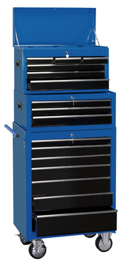 Draper - 26inch Combination Roller Cabinet and Tool Chest 16 Drawer