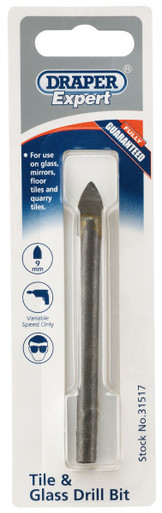 Draper - Tile and Glass Drill Bit 9mm