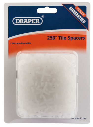 Draper - 3mm Tile Spacers Approx 250