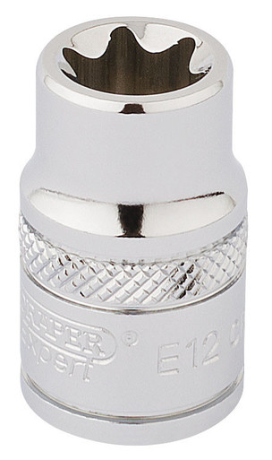 Draper - 3/8inch Sq. Dr. Draper - TX-STAR Socket E12