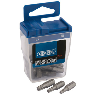 Draper - Draper - TX-STAR 25mm Long Insert Bits 20 x Assorted