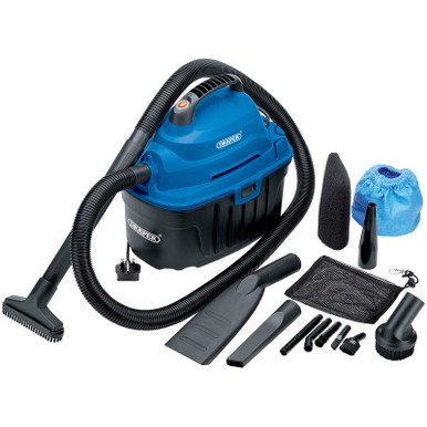 Draper - 10L Wet and Dry Vacuum Cleaner 1000W