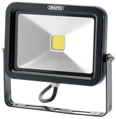 Draper - 20W COB LED Slimline Wall Mounted Floodlight 1300 Lumens
