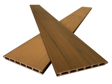 AB Composite Fencing Walnut 210mm x 1836mm