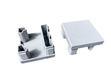 AB Composite Fencing Post Cap Silver 68mm