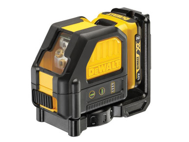 DeWALT DCE088D1G Self-Levelling Green Cross Line Laser 12V 1 x 2.0Ah Li-ion