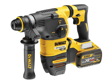 DeWALT DCH333X2 XR FlexVolt Brushless SDS Plus Hammer 54V 2 x 3.0Ah Li-ion