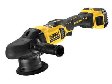 DeWALT DCM848P2 XR Brushless Polisher 125mm 18V 2 x 5.0Ah Li-ion