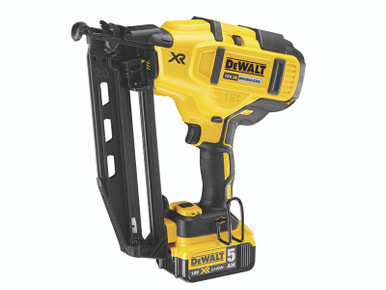 DeWALT DCN660P2 Cordless XR Brushless Second Fix Nailer 18V 2 x 5.0Ah Li-ion