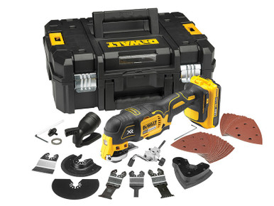 DeWALT DCS355D2 XR Brushless Oscillating Multi-Tool 18V 2 x 2.0Ah Li-ion