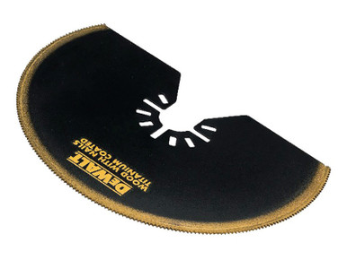 DeWALT Multi-Tool Titanium Semi Circle Blade 100mm