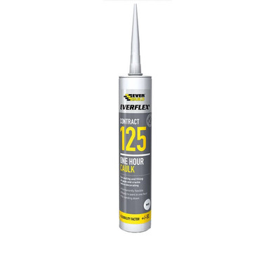 Everbuild One Hour Caulk 125 White 380ml