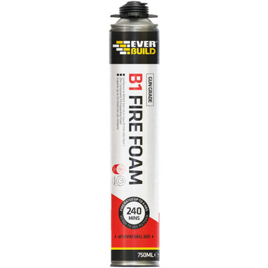 Everbuild Fire Foam B1 Gun Grade Aerosol 750ml