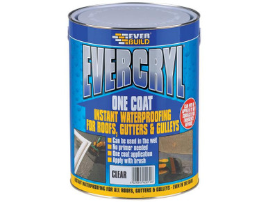 Everbuild EVERCRYL One Coat Clear 1kg