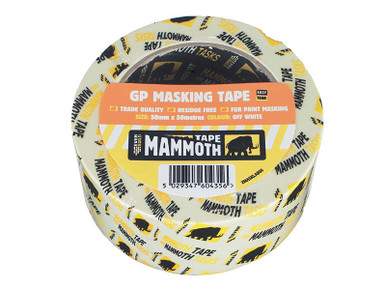 Everbuild Mammoth Retail Masking Tape 75mm x 50m