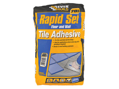 Everbuild 705 Rapid Set Tile Mortar 20kg