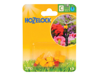 Hozelock 360 ¬¨‚àû Adjustable Micro Spray Jets (3 Pack)