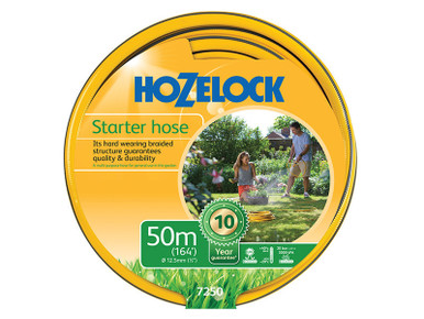 Hozelock Starter Hose 50m 12.5mm (1/2in) Diameter