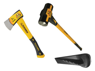 Roughneck Log Splitting Set (3 Piece)