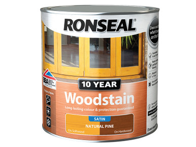 Ronseal 10 Year Woodstain Natural Pine 2.5 litre