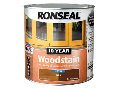Ronseal 10 Year Woodstain Oak 2.5 litre