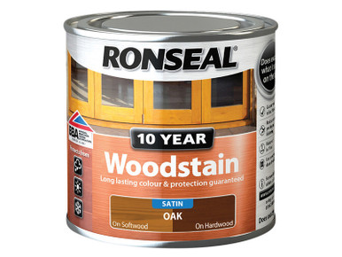 Ronseal 10 Year Woodstain Oak 250ml