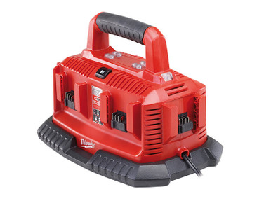 Milwaukee Power Tools M14 - M18 Multibay Multi Voltage Charger for 14-18V Li-ion 240V