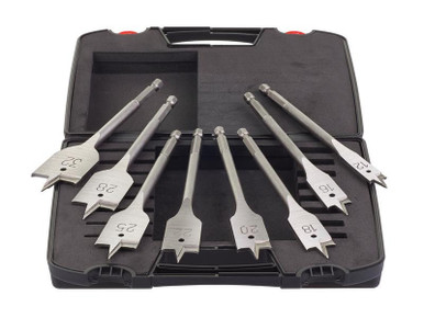 Milwaukee Power Tools Wood Boring Flat Bit Set, 8 Piece