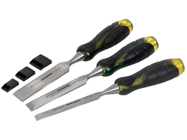 Roughneck Professional Bevel Edge Chisel Set 3 Piece