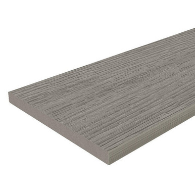 NewTechWood UltraShield Composite Decking Essentials Stone Grey 3.6m Fascia board 15x180mm