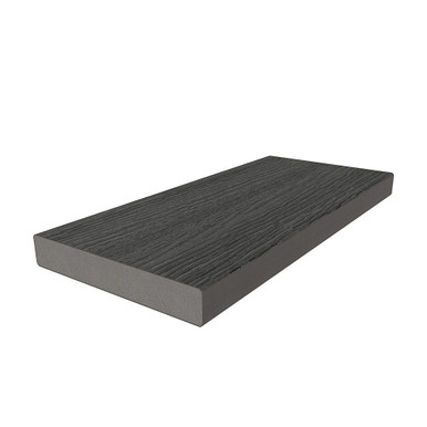 NewTechWood UltraShield Composite Decking Essentials Silver Grey 3.6m Solid Edge board 23x138mm
