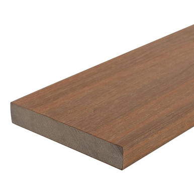 NewTechWood UltraShield Composite Decking Naturale Teak 2.2m Bullnose board 23x138mm