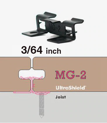 NewTechWood UltraShield MG2 Locking Clip for 1mm side gap - Packs of 50