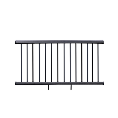 NewTechWood UltraShield Naturale Light Grey Hand & Base Rail Kit 1.8m