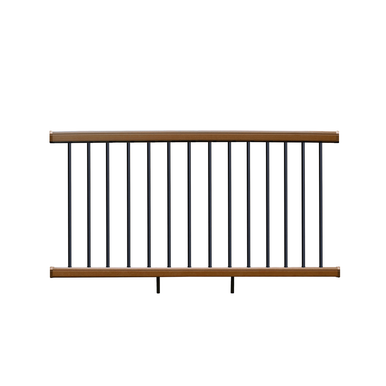 NewTechWood UltraShield Naturale Teak Hand & Base Rail Kit 1.8m