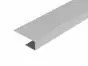 3m Fibre Cement Wall Cladding Trim, Wall End Profile, Light Grey