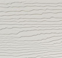 Deeplas Embossed Cladding Top Trim Light Ivory 6m