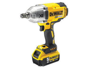 DeWALT DCF899P2 XR 1/2in Brushless High Torque Impact Wrench 18V 2 x 5.0Ah Li-ion